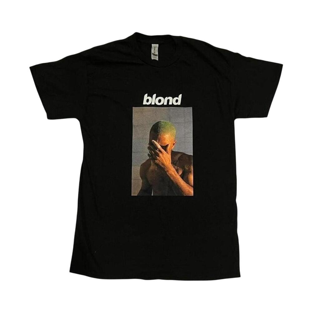★ Frank Ocean ‘Blonde’ Album Cover Green Hair Graphic T-Shirt Official Merch ★